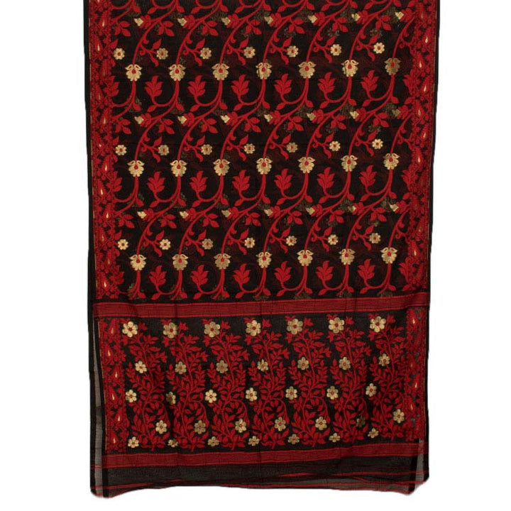 Handloom Jamdani Style Cotton Saree 10042095