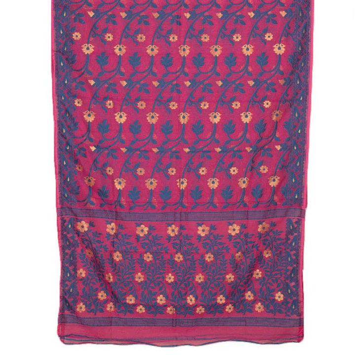 Handloom Jamdani Style Cotton Saree 10042101