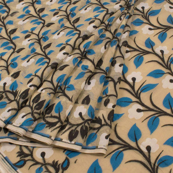 Handloom Jamdani Style Cotton Saree 10050434