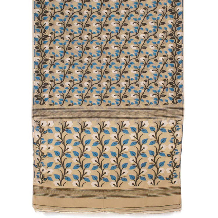 Handloom Jamdani Style Cotton Saree 10050434