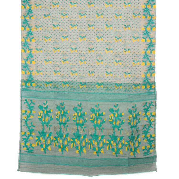 Handloom Jamdani Style Cotton Saree 10050442