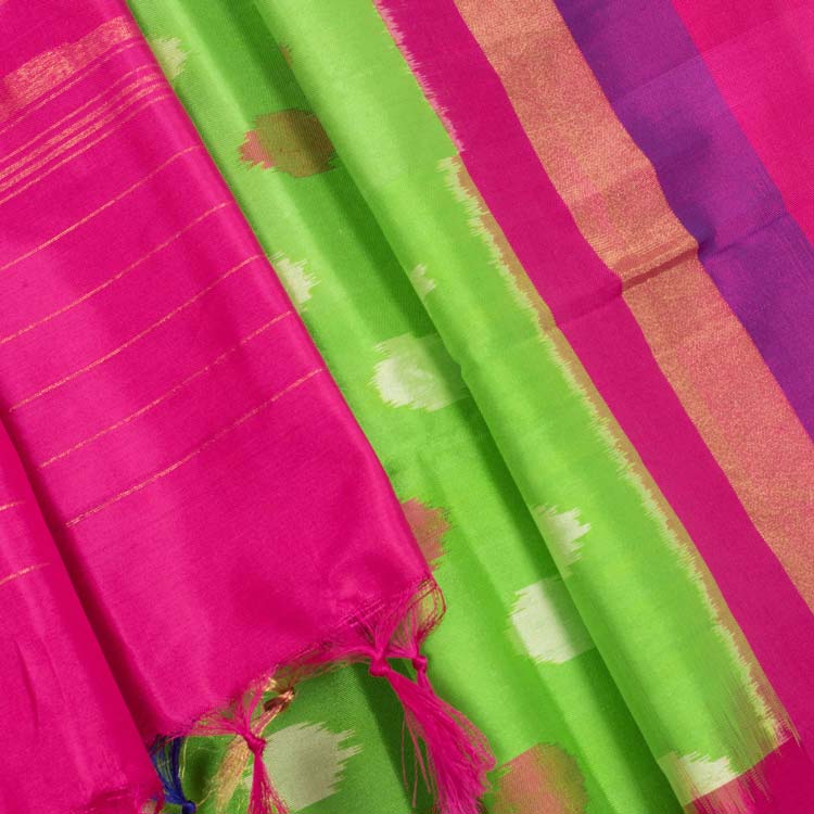 Handloom Pochampally Ikat Silk Dupatta 10027919