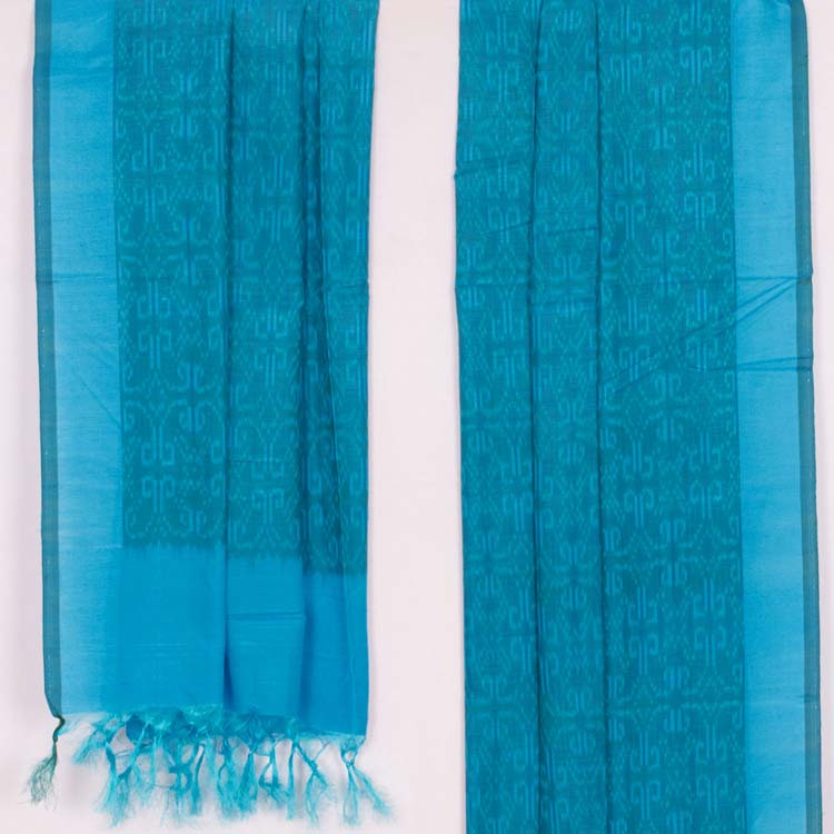 Handloom Pochampally Ikat Silk Cotton Dupatta 10027927