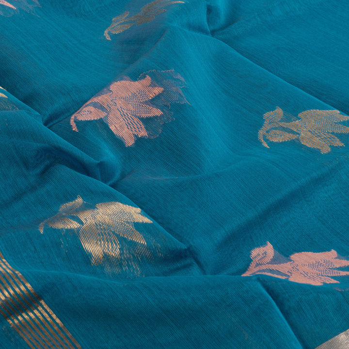 Handloom Chanderi Silk Salwar Suit Material 10013010