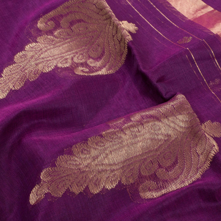 Handloom Chanderi Silk Cotton 2 pc Salwar Suit Material 10027922