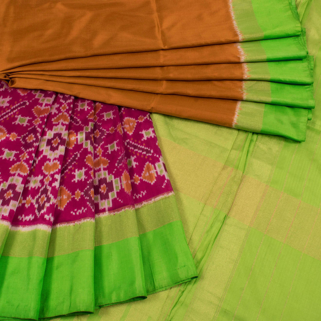 Handloom Pochampally Ikat Silk Saree 10028523