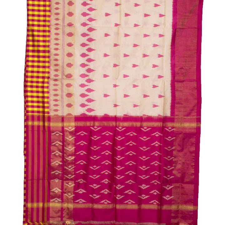 Handloom Pochampally Ikat Silk Saree 10034647