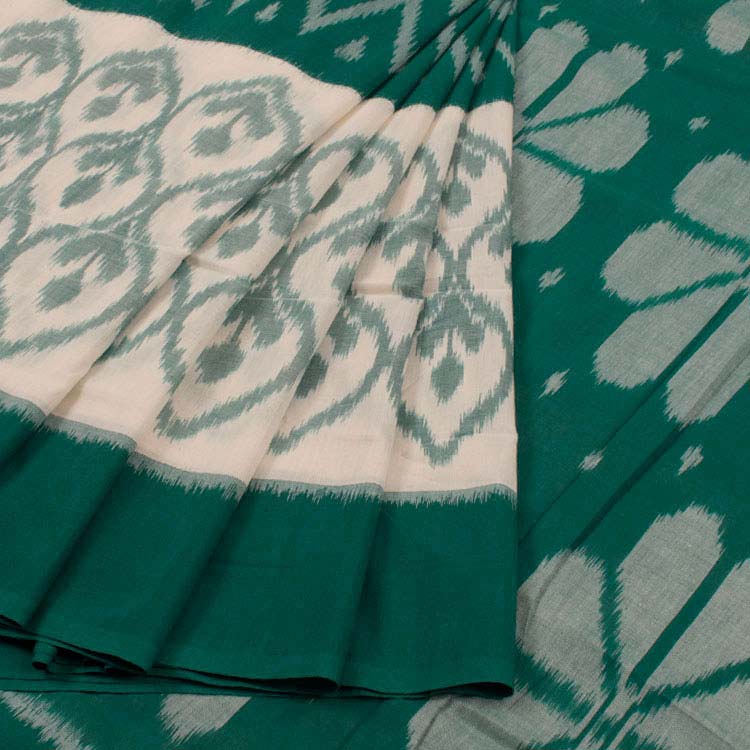 Handloom Pochampally Ikat Cotton Saree 10036567