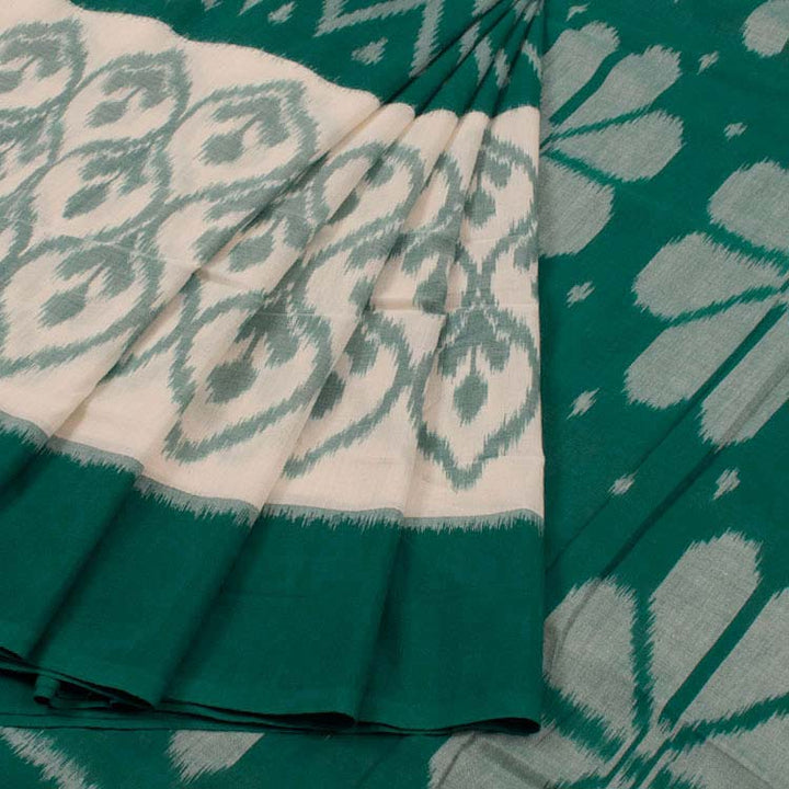 Handloom Pochampally Ikat Cotton Saree 10036567
