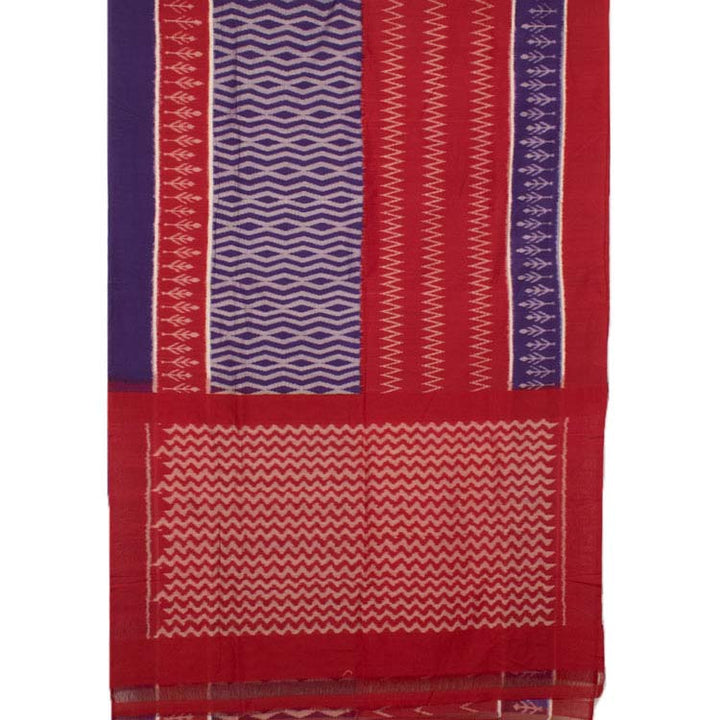 Handloom Pochampally Ikat Cotton Saree 10036571