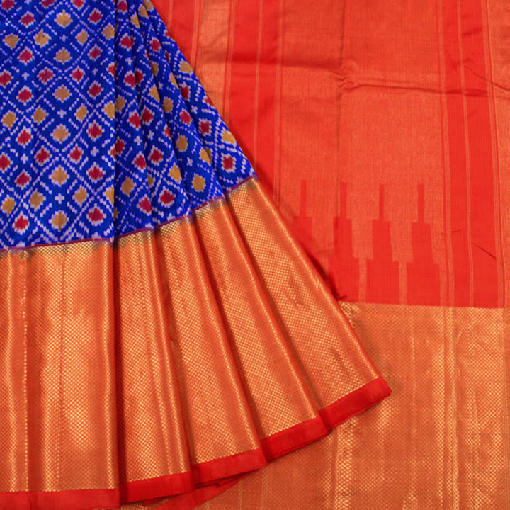 Handloom Pochampally Ikat Silk Saree 10051324