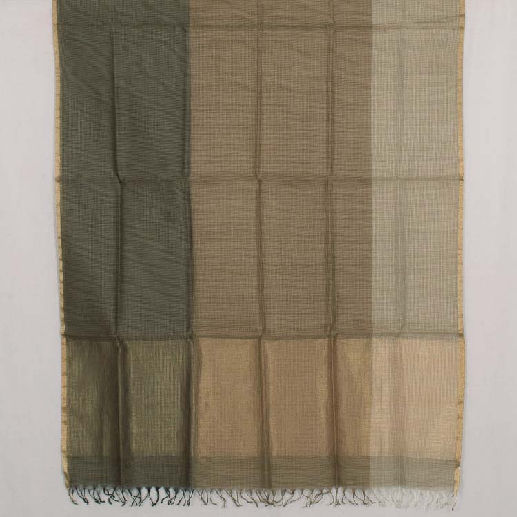 Handloom Maheshwari Silk Cotton 2 pc Salwar Suit Material 10040961