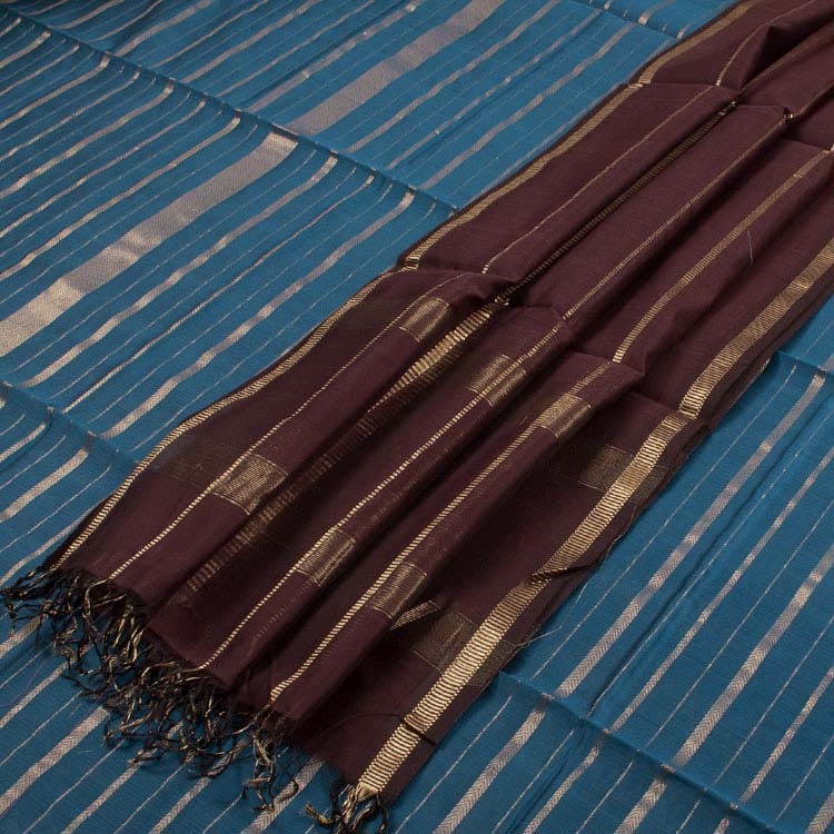Handloom Maheshwari Silk Cotton 2 pc Salwar Suit Material 10040971