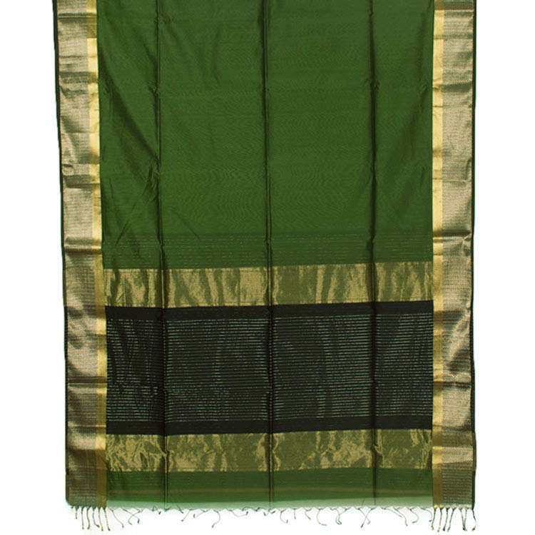 Handloom Maheshwari Silk Cotton Saree 10048918