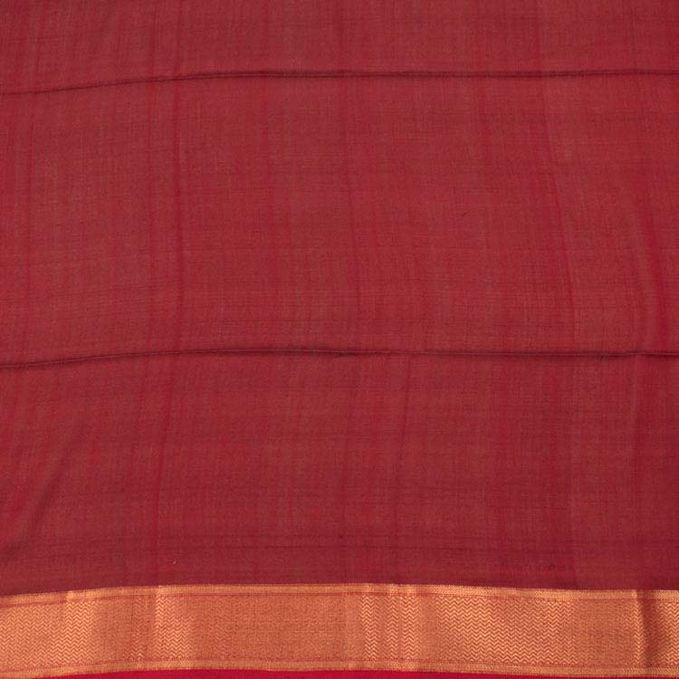 Handloom Maheshwari Silk Cotton Saree 10048920