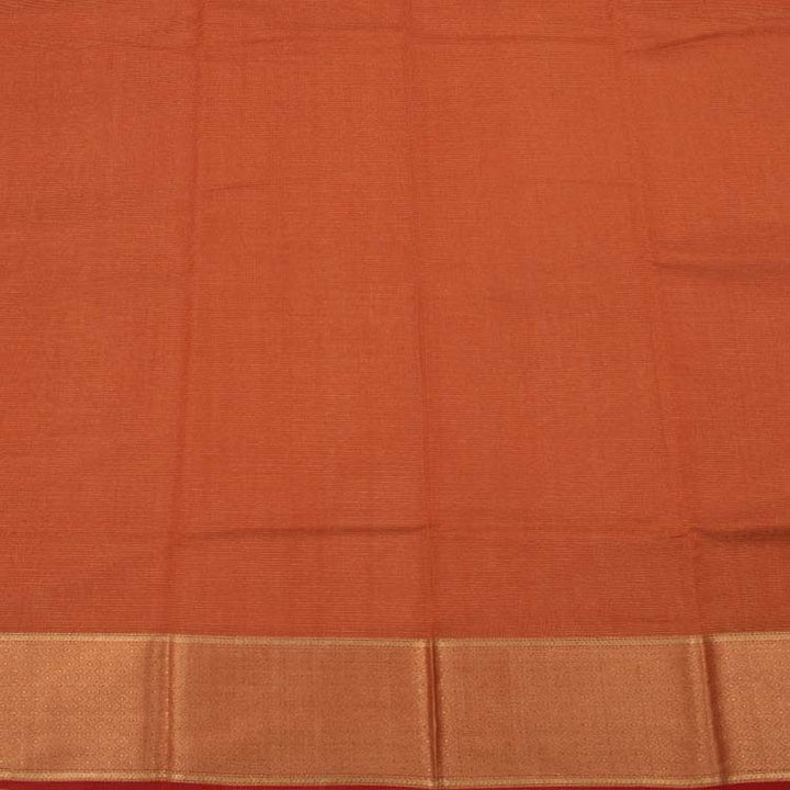 Handloom Maheshwari Silk Cotton Saree 10048921