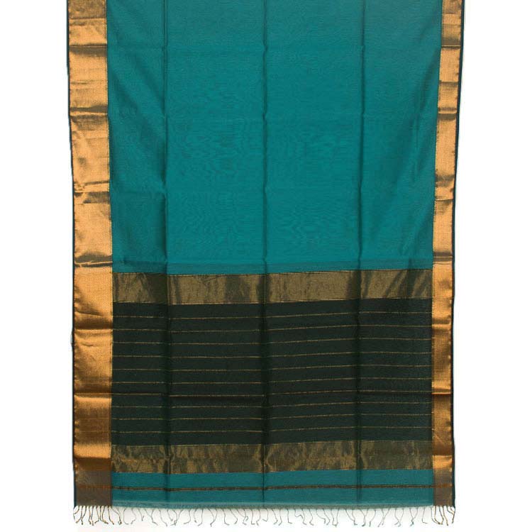 Handloom Maheshwari Silk Cotton Saree 10048946