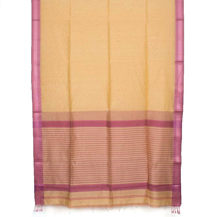 Handloom Maheshwari Silk Cotton Saree 10034550