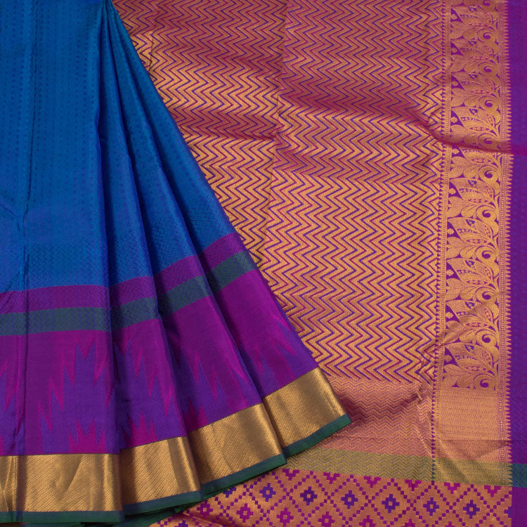 Pure Silk Kanchipuram Jacquard Saree 10037775