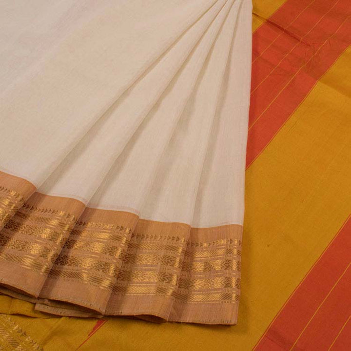 Handloom Gadwal Silk Cotton Saree 10045729