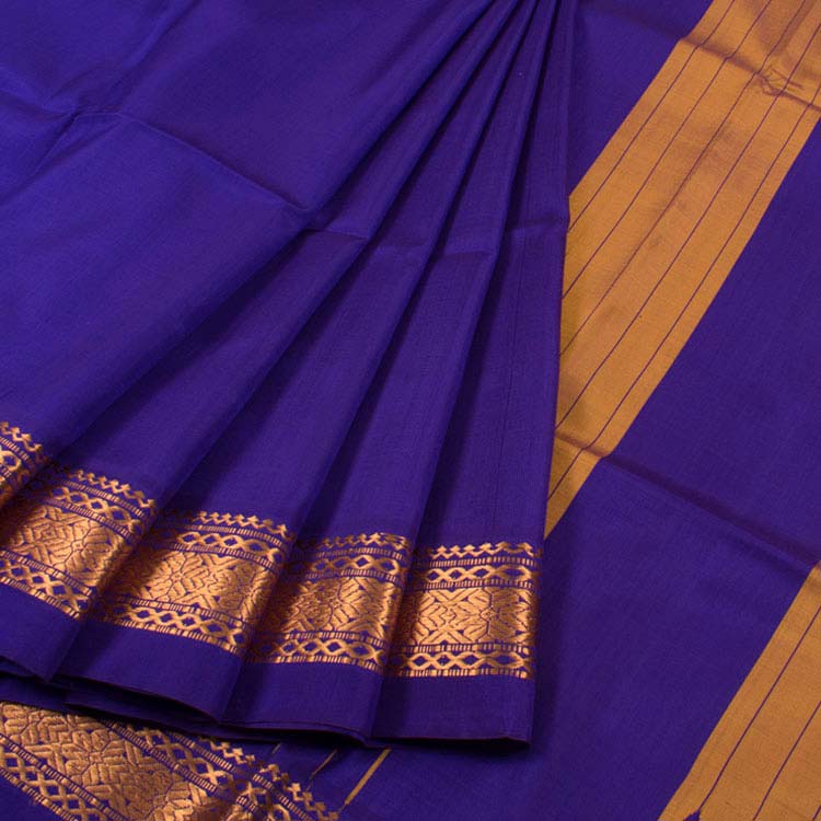 Handloom Gadwal Silk Cotton Saree 10045732