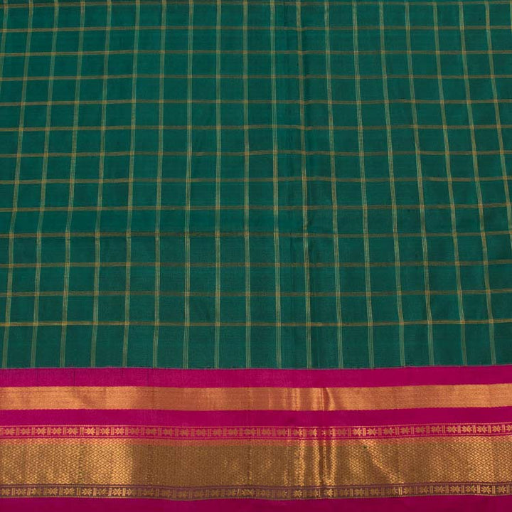 Handloom Gadwal Silk Cotton Saree 10045735