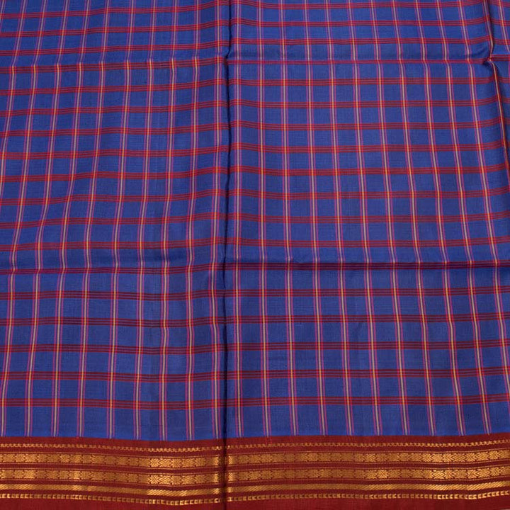 Handloom Gadwal Silk Cotton Saree 10045738
