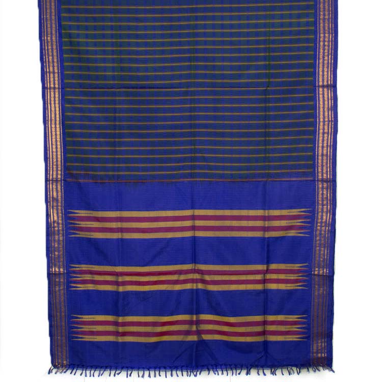 Handloom Gadwal Silk Cotton Saree 10045742