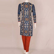 Handcrafted Bandhani Cotton Kurta Set 10047067