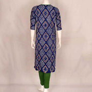Handcrafted Bandhani Cotton Kurta Set 10047087