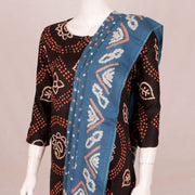 Handcrafted Bandhani Cotton Kurta Set 10047088