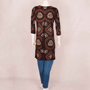 Handcrafted Bandhani Cotton Kurta Set 10047088