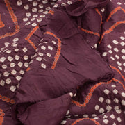 Handcrafted Bandhani Cotton Salwar Suit Material 10050696