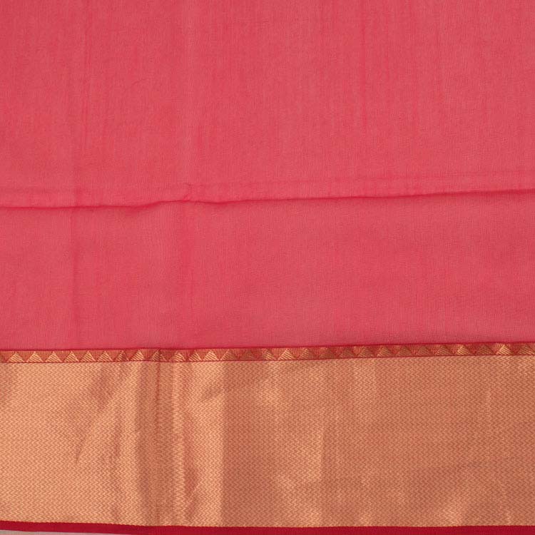 Handwoven Chanderi Silk Cotton Saree 10036552