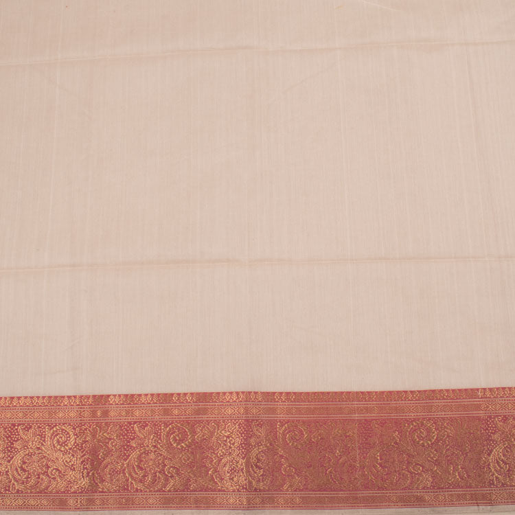 Handwoven Chanderi Silk Cotton Saree 10036553