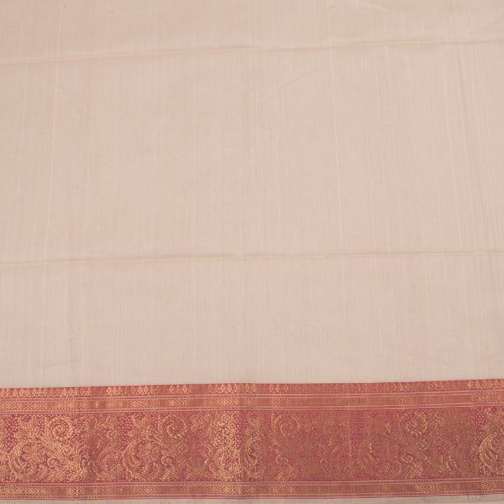 Handwoven Chanderi Silk Cotton Saree 10036553