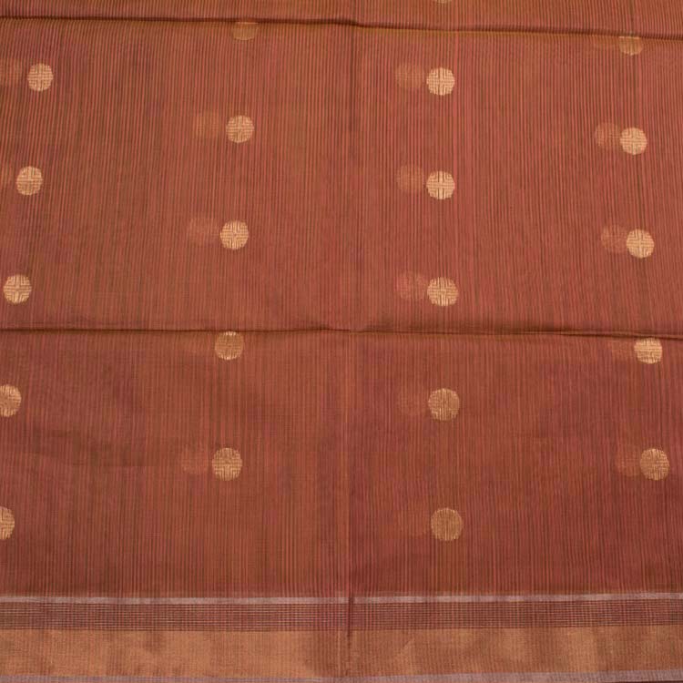 Handwoven Chanderi Silk Cotton Saree 10037253