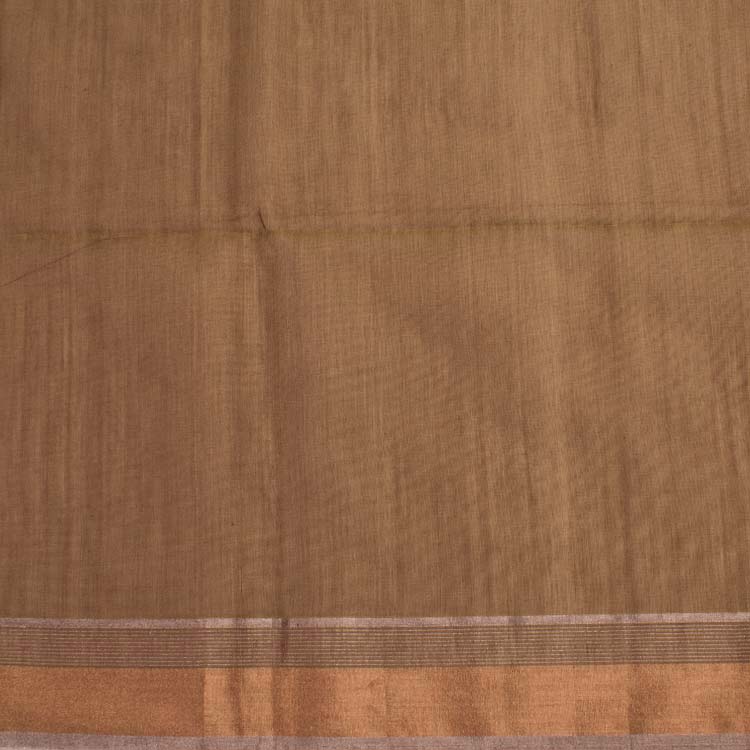 Handwoven Chanderi Silk Cotton Saree 10037253