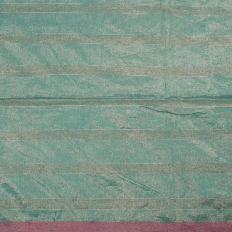 Chanderi Silk Cotton Sequin Embroidered Saree 10042251