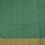 Green Handwoven Chanderi Saree 10042252