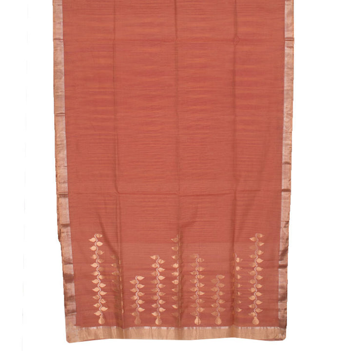 Handwoven Chanderi Silk Cotton Saree 10042258