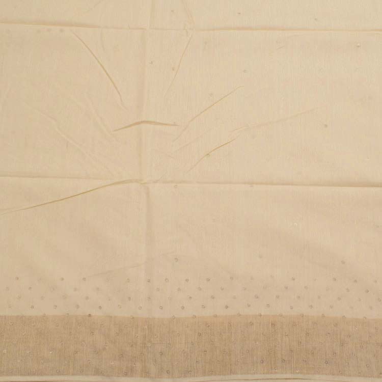Handloom Sequin Embroidered Tussar Silk Saree 10046894