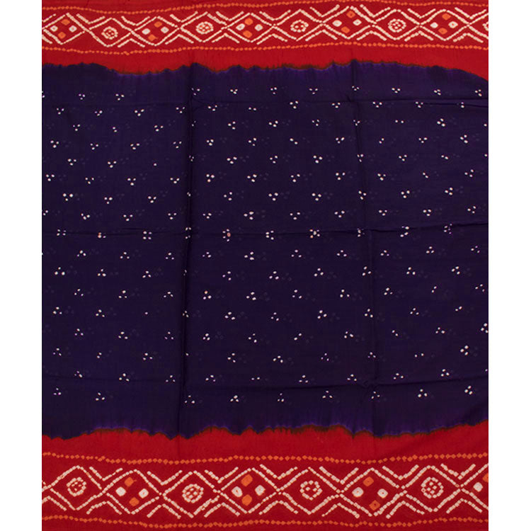 Handcrafted Bandhani Mulmul Cotton Saree 10051996