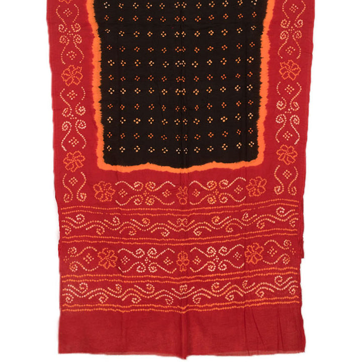 Handcrafted Bandhani Mulmul Cotton Saree 10052008
