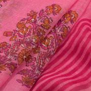 Printed Bhagalpur Linen Saree 10034689