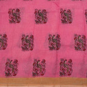 Printed Bhagalpur Linen Saree 10034698