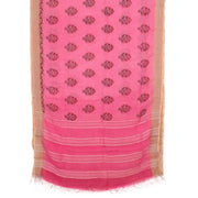 Printed Bhagalpur Linen Saree 10034701