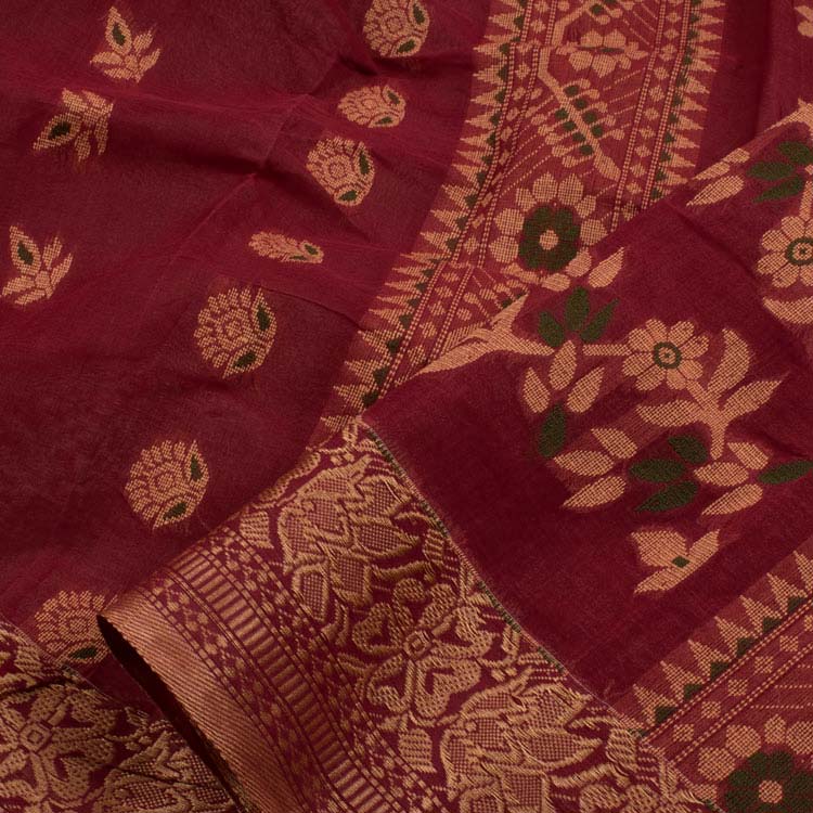 Handloom Bengal Cotton Saree 10042448