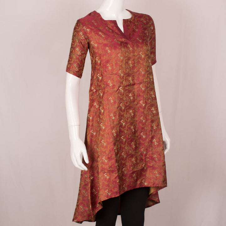 Handcrafted Banarasi Silk Kurta 10035589
