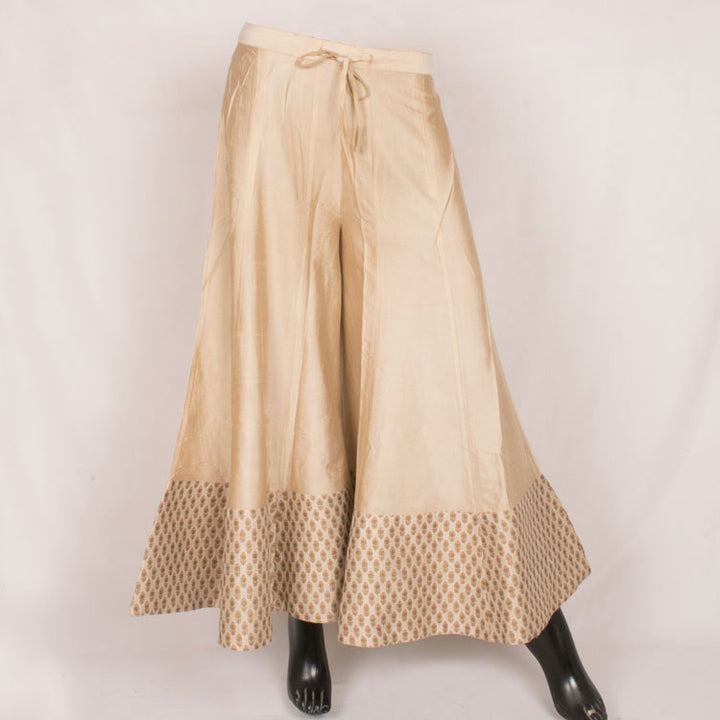 Handcrafted Banarasi Silk Cotton Divided Skirt 10050412
